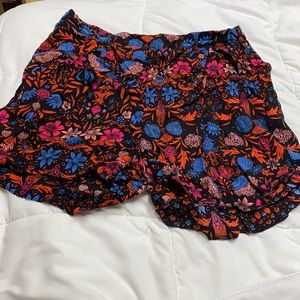 H&M Flowy Floral Shorts